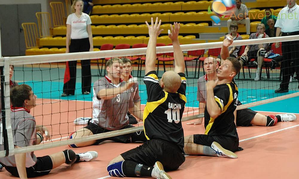 Sitting Volleyball gathering in Cyprus